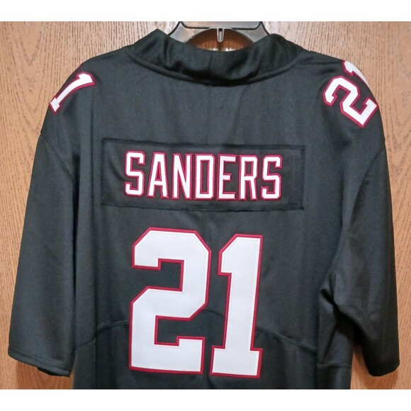 Deion Sanders (Nike)-(Falcons)-(Jersey)-(Black)-(New Cond.)-(Size XL)-$100.00 - Picture 9 of 14